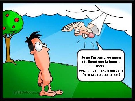 Cration de l'homme...